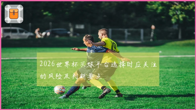 2026世界杯买球平台选择时应关注的风险及判断要点